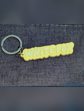 White Fox | “I’ve Got You” Keychain | Yellow | NWOT